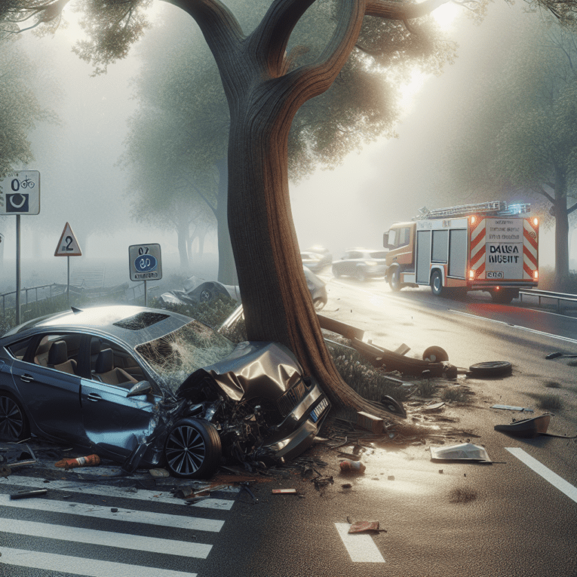 Sulz am Neckar, Landkreis Rottweil: Pkw prallt gegen Baum – Fahrer tödlich verletzt (15.02.2026)