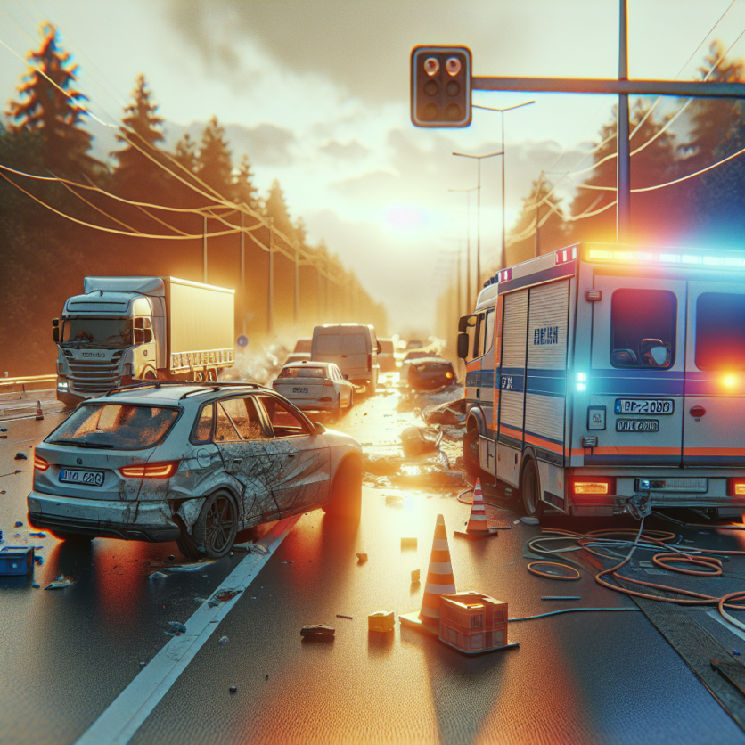 Oelde-Stromberg: Verkehrsunfall mit lebensgefährlich verletzter Person