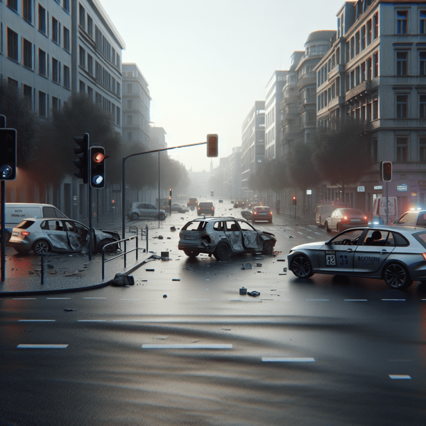 Oldenburg: Verkehrsunfall mit drei beschädigten Fahrzeugen – Unfallverursacher unter Alkoholeinfluss gestellt