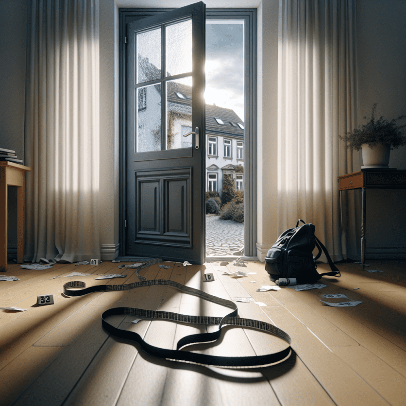 POL-MK: Einbruch, Diebstahl und Spanngurtwurf