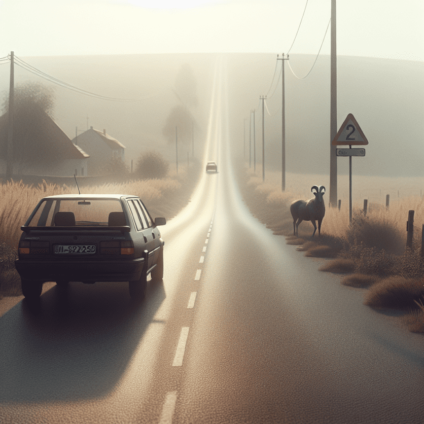 Wildunfall bei Kapellendorf