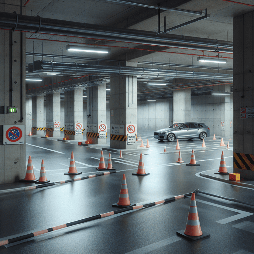 Nordhorn: Verkehrsunfallflucht in Tiefgarage – Polizei sucht Zeugen