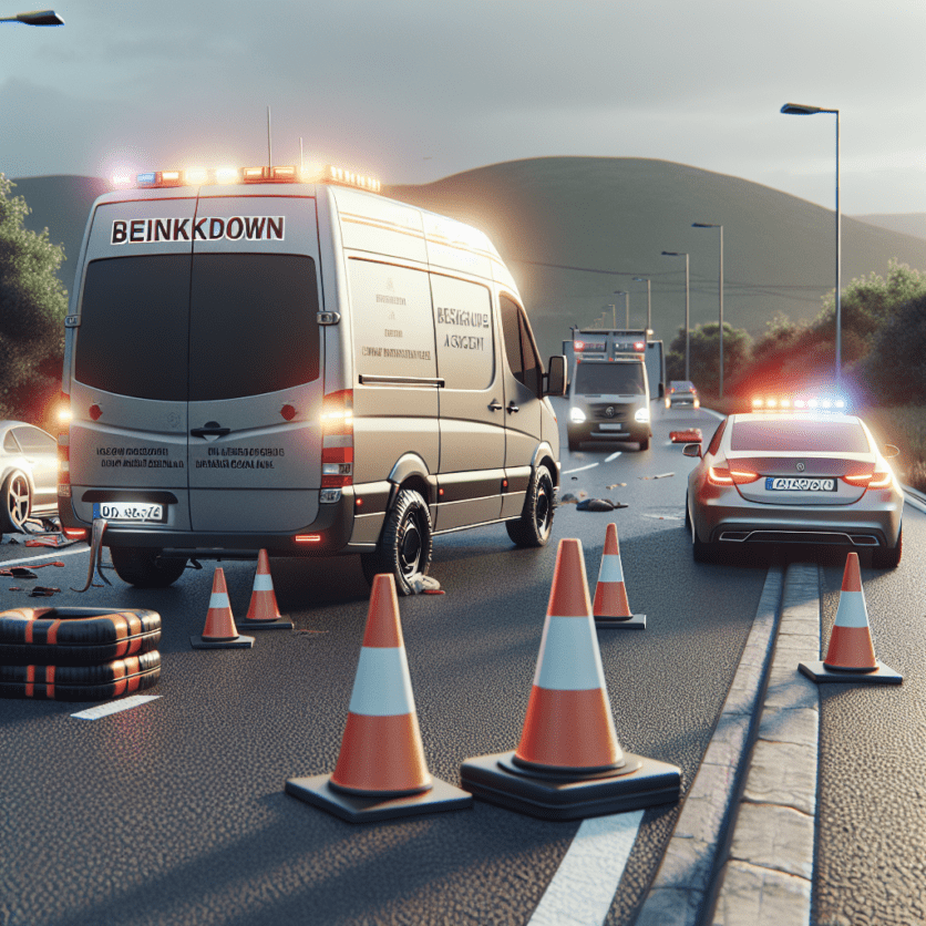 LPI-NDH: Mitarbeiter eines Pannenservice bei Unfall verletzt