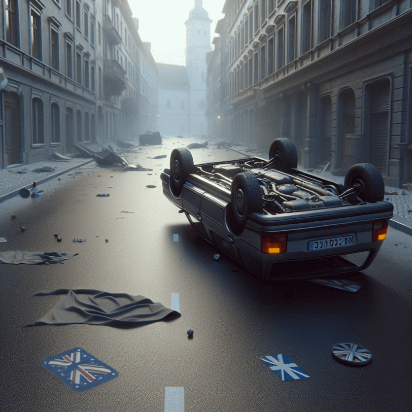 Gotha: PKW überschlagen – LPI-GTH meldet Einsatz