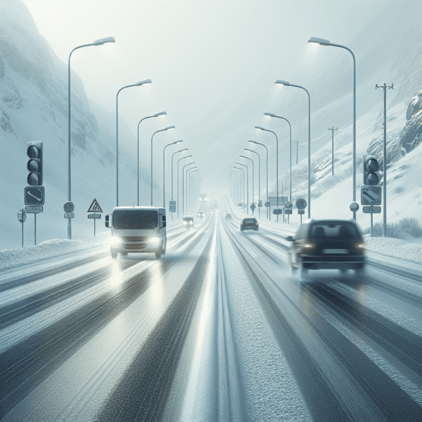 Kalletal – Lüdenhausen: Auffahrunfall auf winterglatter Fahrbahn