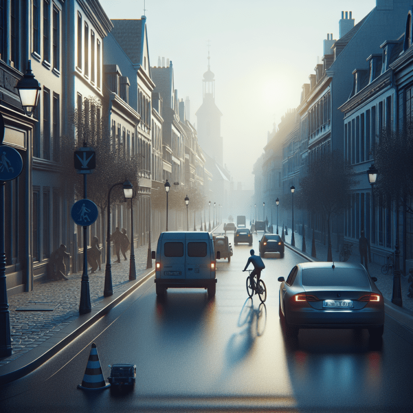 Rielasingen-Worblingen: Unfall zwischen Auto und Radfahrer – 32-Jähriger leicht verletzt