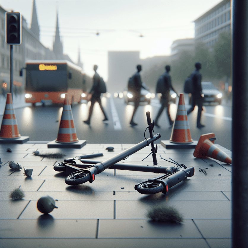 Münster: Zwei E-Scooter-Fahrer mit knapp zwei Promille gestürzt – Polizei warnt: Don’t drink and drive