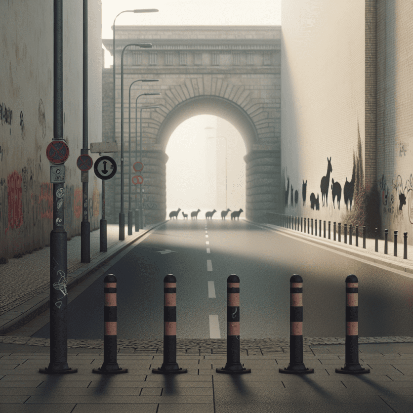 Rems-Murr-Kreis: Farbschmierereien, Einbruch, Verkehrsunfälle und Tiere auf der Bundesstraße