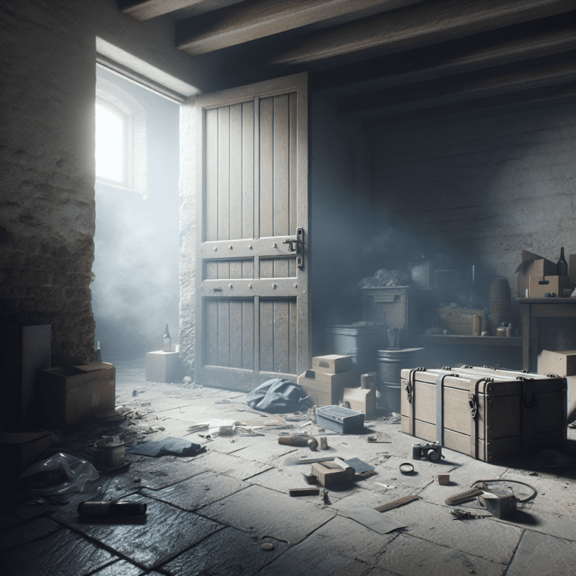 Brand im Wohnhauskeller – Fahrzeuge durchwühlt