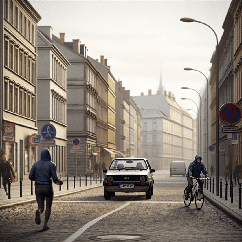 Düsseltal: Grafenberger Allee – Radfahrer von Pkw erfasst, 55-jähriger lebensgefährlich verletzt