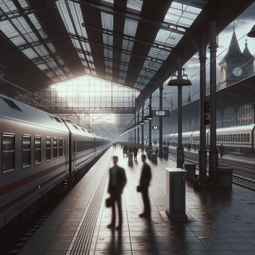 Bahnsteig: Bundespolizei nimmt Mann fest