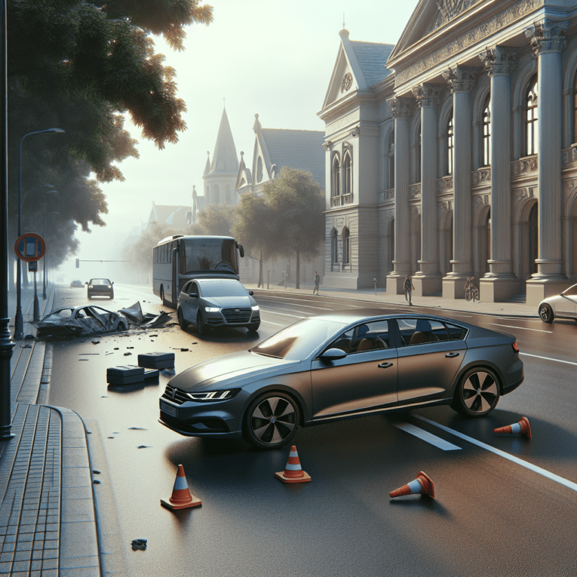 Unfallflucht am Michelstädter Hallenbad