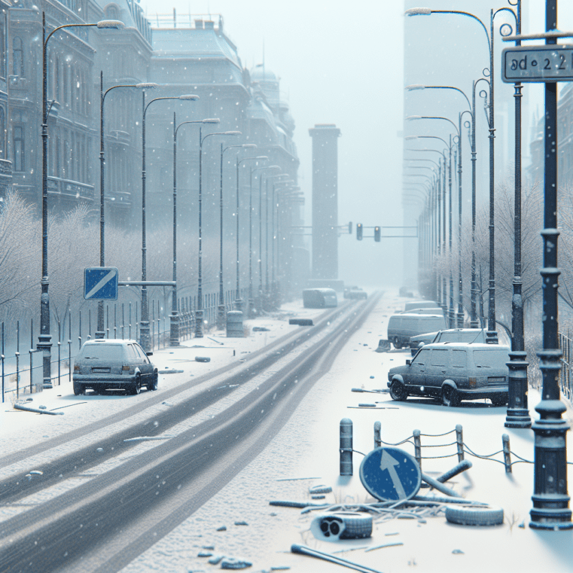 POL-OF: Einsetzender Schneefall sorgt für glatte Straßen: Bereits mehrere Unfälle und liegengebliebene Fahrzeuge