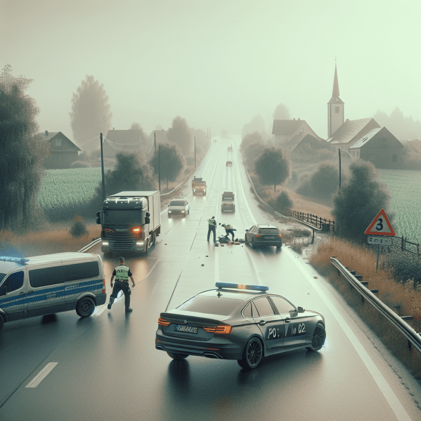 Ennigerloh-Westkirchen: Zusammenstoß nach Überholmanöver