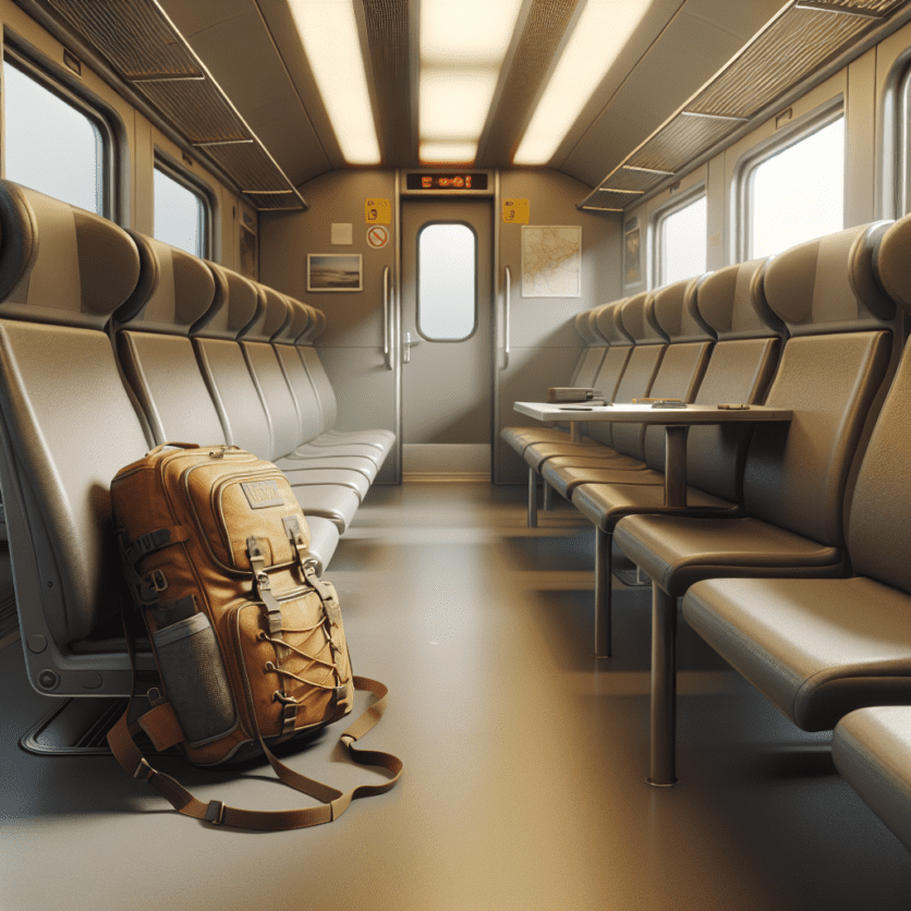 Rucksack im Zug entwendet – Bundespolizei sucht Zeugen