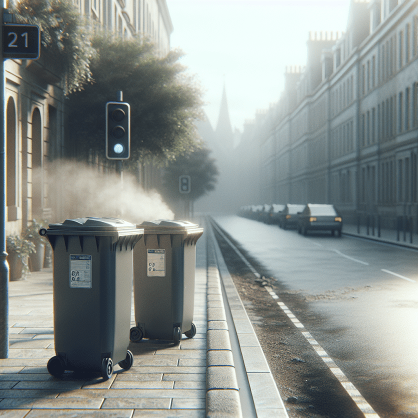 Gernsbach, Scheuern: Zwei Mülltonnen entzündet