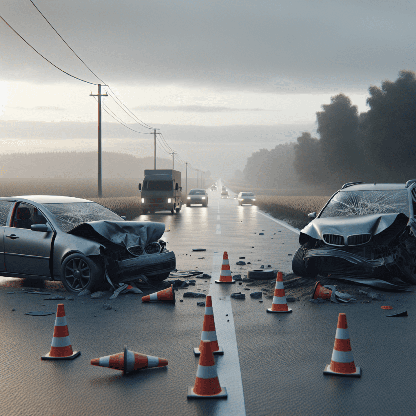 Klettgau: Frontalunfall zwischen Erzingen und Riedern am Sand