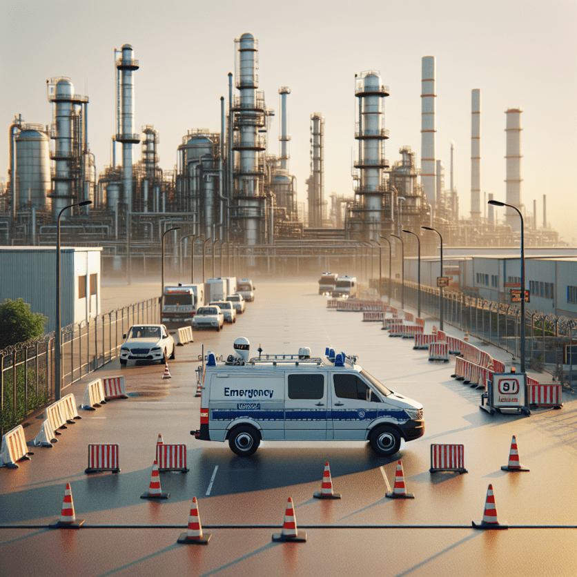 Landkreis Oldenburg: Großangelegte Kontrolle im Gewerbegebiet