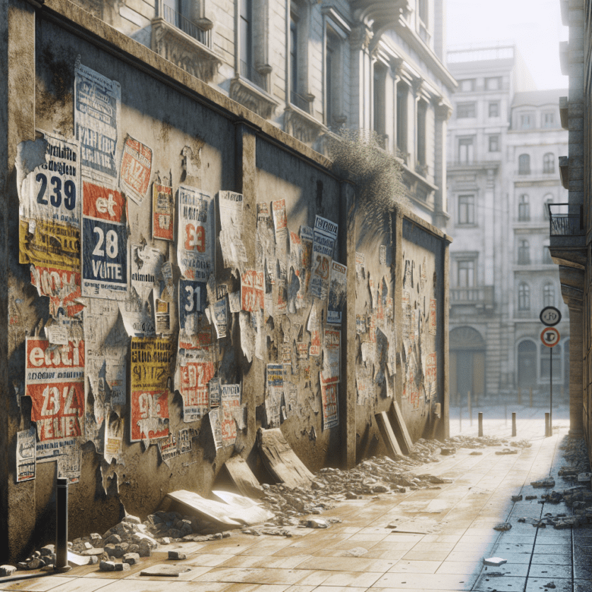 Frankfurt-Bahnhofsviertel: Sachbeschädigung an mehreren Wahlplakaten