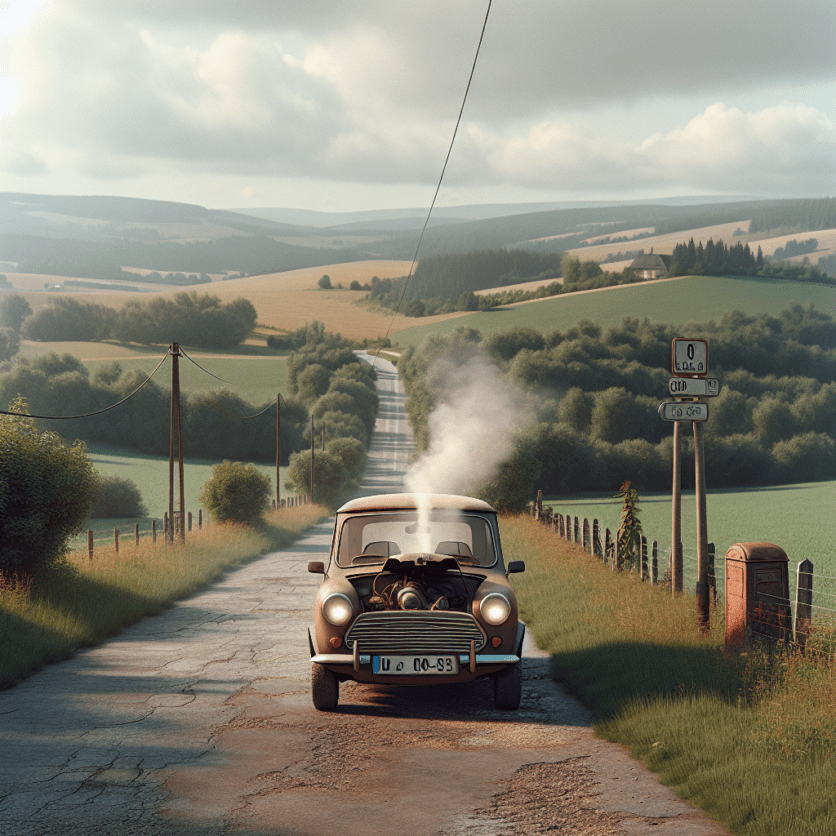 Todtnau: Fahrzeug gerät in Brand