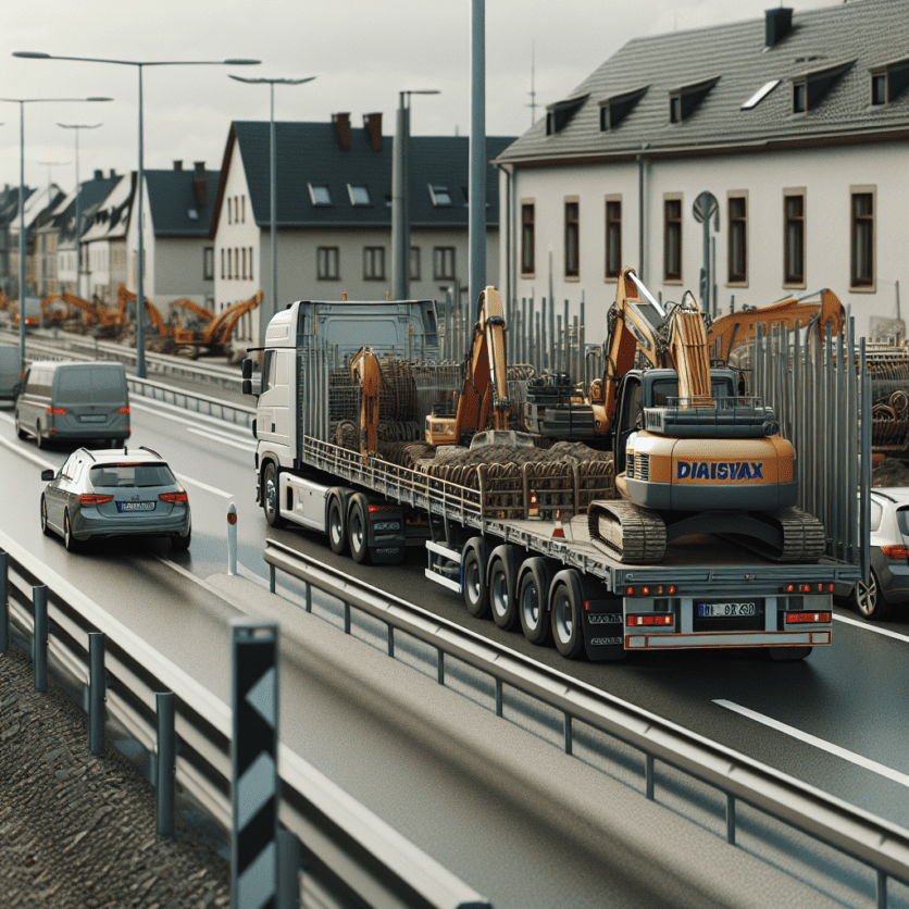 Offenbach am Main: Anhänger mit Baumaschinen gestohlen; Autofahrer verlor Kontrolle und durchbrach Leitplanke; Bei Auffahrunfall: Pkw in Warnbaken geschoben und mehr
