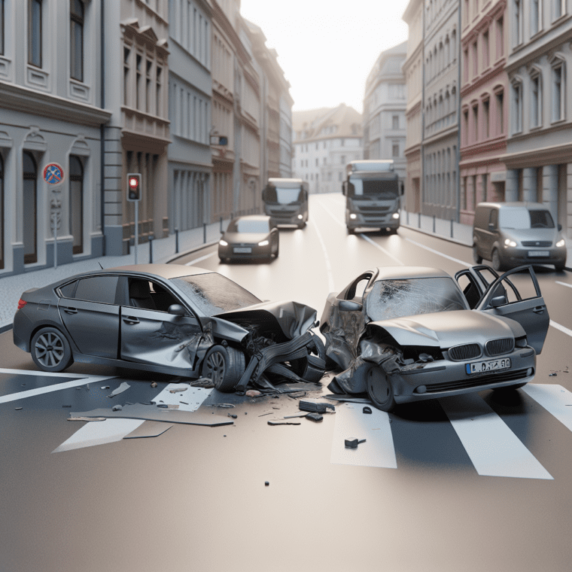 Waldshut-Tiengen/Tiengen: Auffahrunfall während der praktischen Fahrprüfung