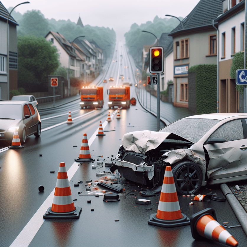 Vaihingen an der Enz: Unfallflucht in der Hauffstraße