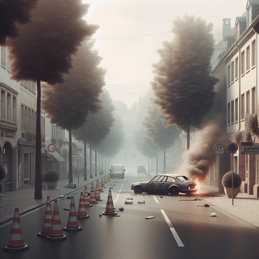 POL-RT: Fahrzeugbrand; Verkehrsunfälle; Wohnungsbrand