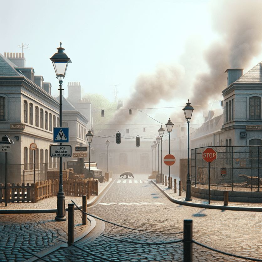 Rauenberg/Rhein-Neckar-Kreis: Brandgeschehen auf Tierparkgelände