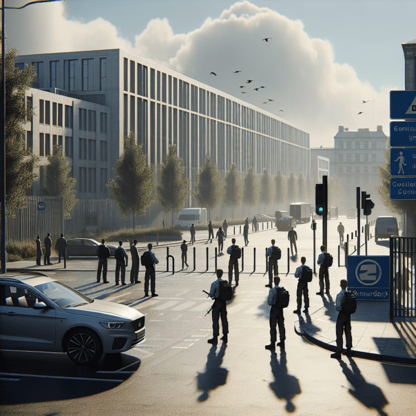 Polizeieinsatz am Staatlichen Beruflichen Schulzentrum Lauf an der Pegnitz