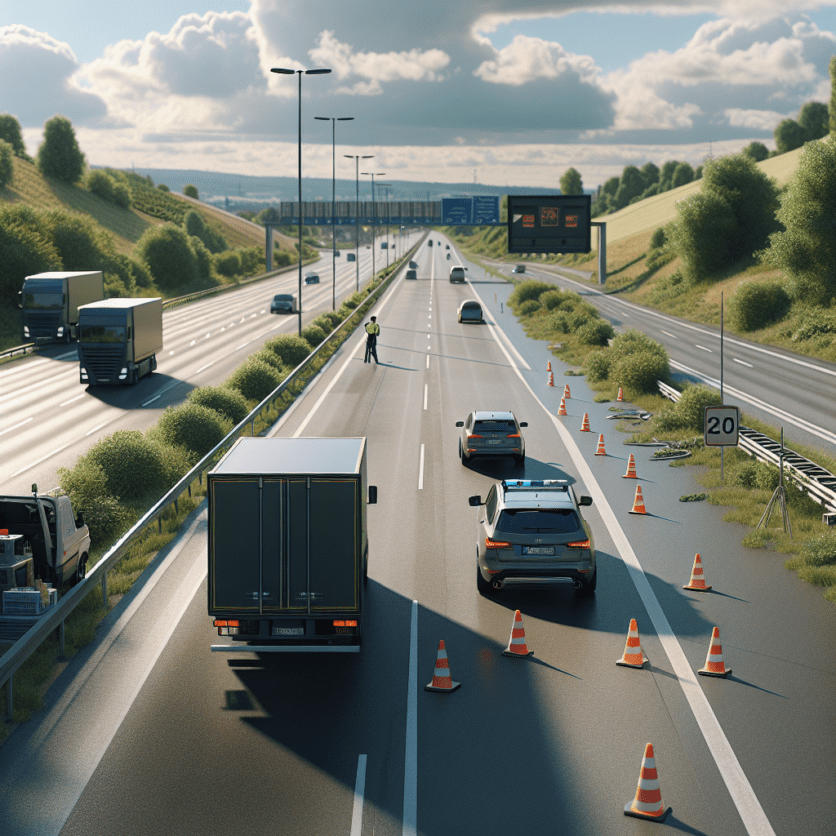 Willste4tt (Gemarkung) Unfallflucht auf der Autobahn A5