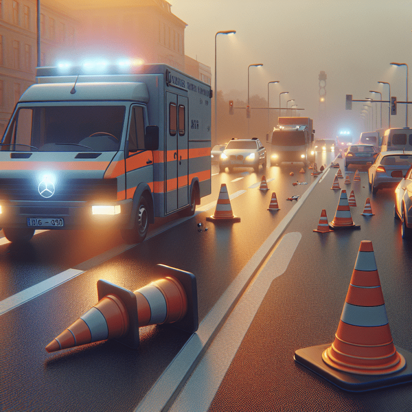 Frankfurt-Bonames: Hoher Sachschaden bei Kollision zweier Fahrzeuge