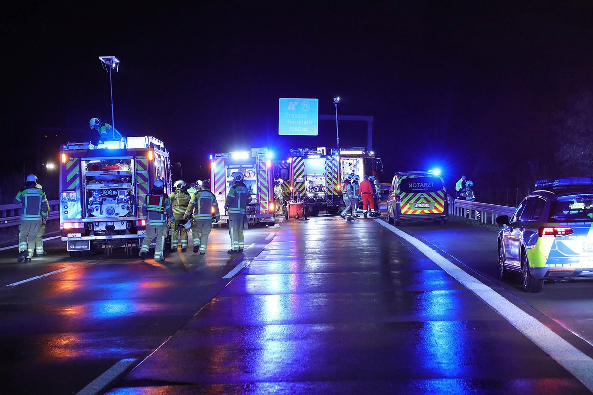 Dresden: Informationen zum Einsatzgeschehen von Feuerwehr und Rettungsdienst in der Landeshauptstadt Dresden vom 14. März 2026