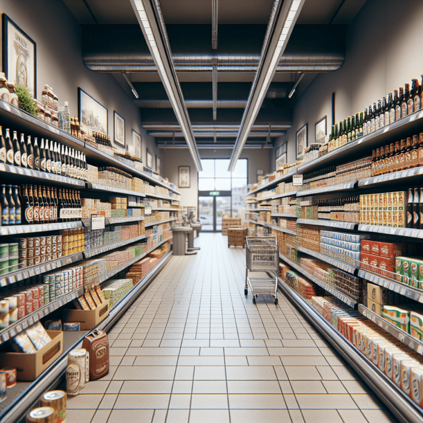 Supermarkt: Ladendiebstahl führt zu Handgemenge