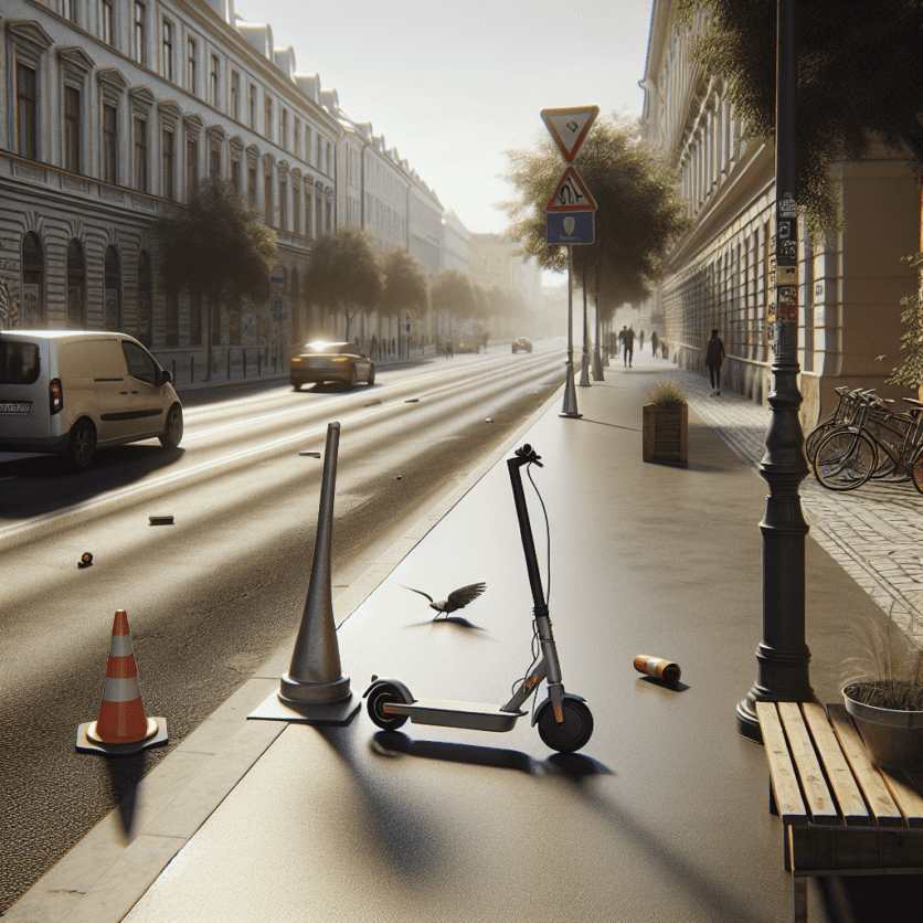 Dortmund, Nordstadt: Alkoholisierter E-Scooter-Fahrer stürzt und verletzt sich lebensgefährlich