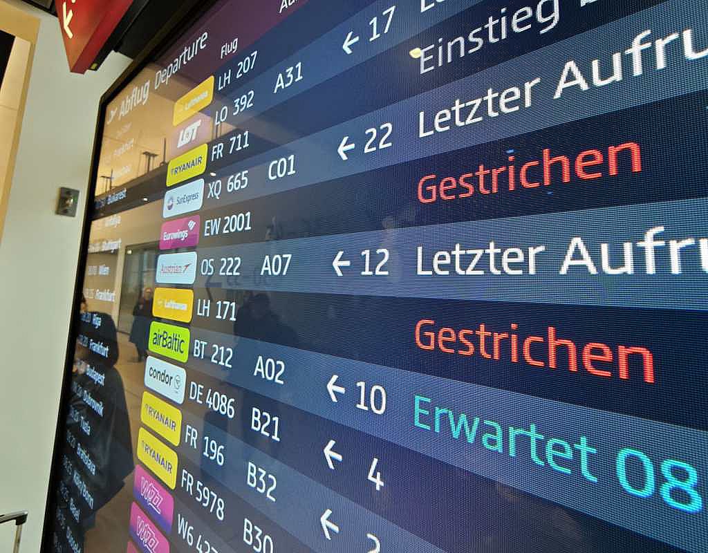 Lufthansa-Chef Spohr bleibt im Streik hart – Hunderte Flüge gestrichen