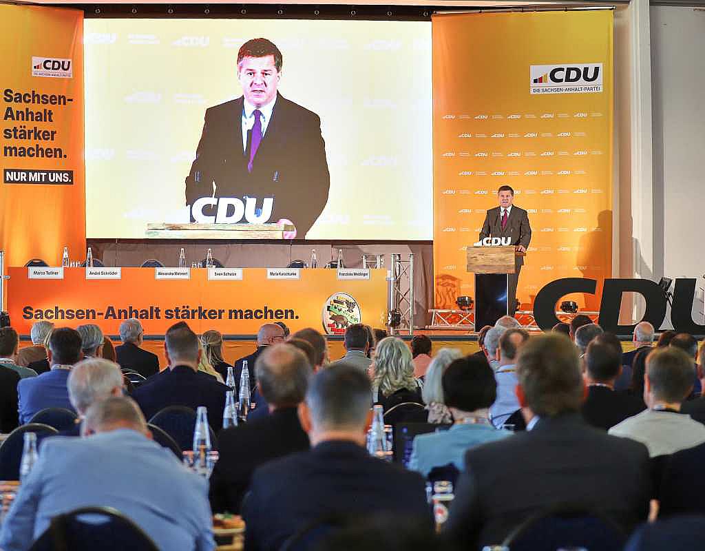 CDU Sachsen-Anhalt startet Wahlkampf mit Bürgerarbeit-Plänen trotz Rückstand auf AfD